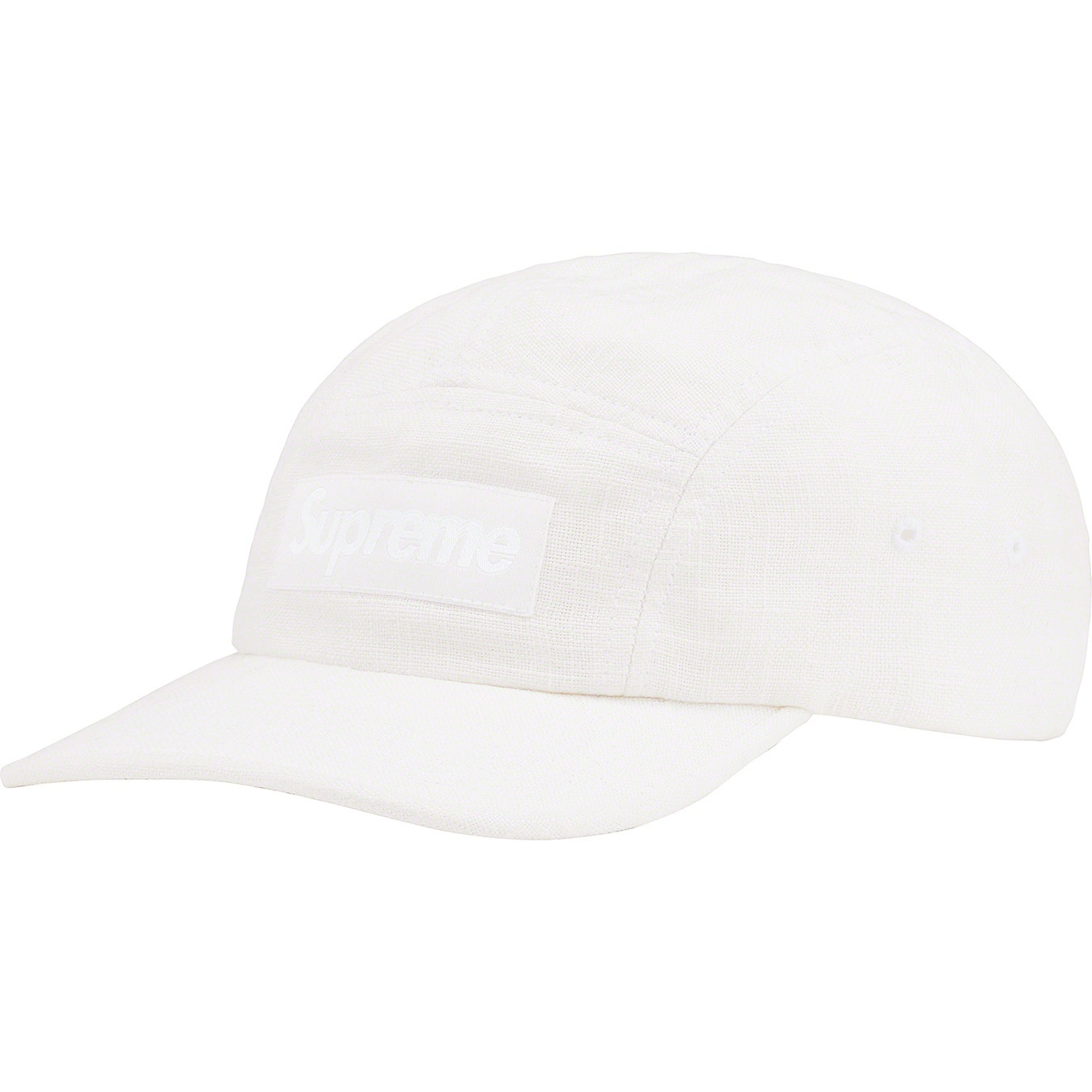 Linen Fitted Camp Cap view 2